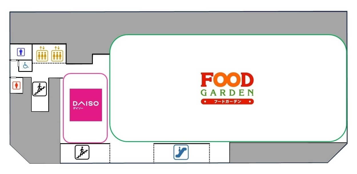 B1Fフロアマップ